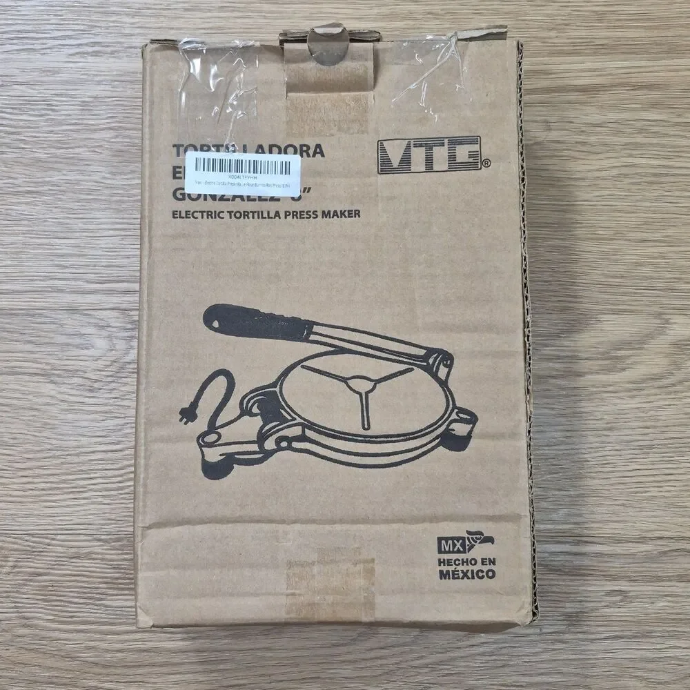 Electric Tortilla Press Maker - 8